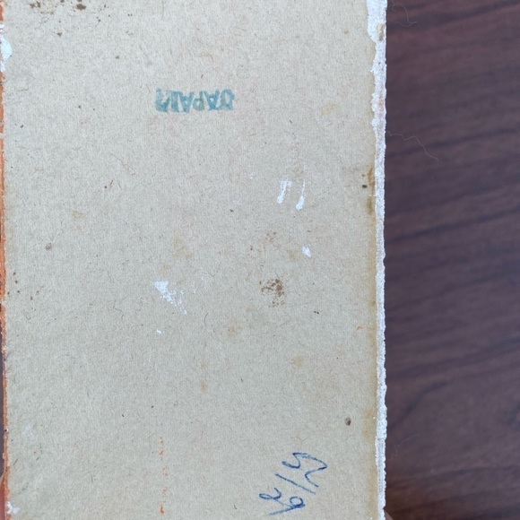 SHINY Brite Mica Putz House for Christmas circa 1950 Made in Japan Cardboard - Picture 7 of 8